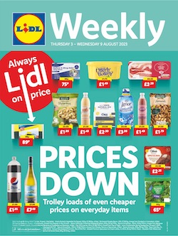 lidl offers 3 - 9 august 2023