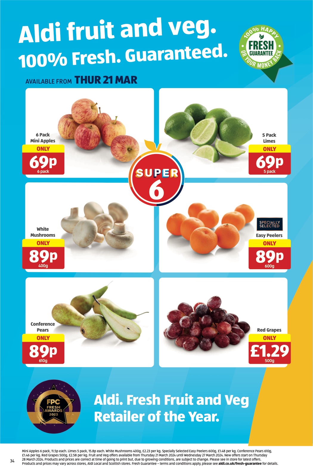 ALDI Leaflet 21 - 24 March 2024 | ALDI Specials | ALDI Offers | UK