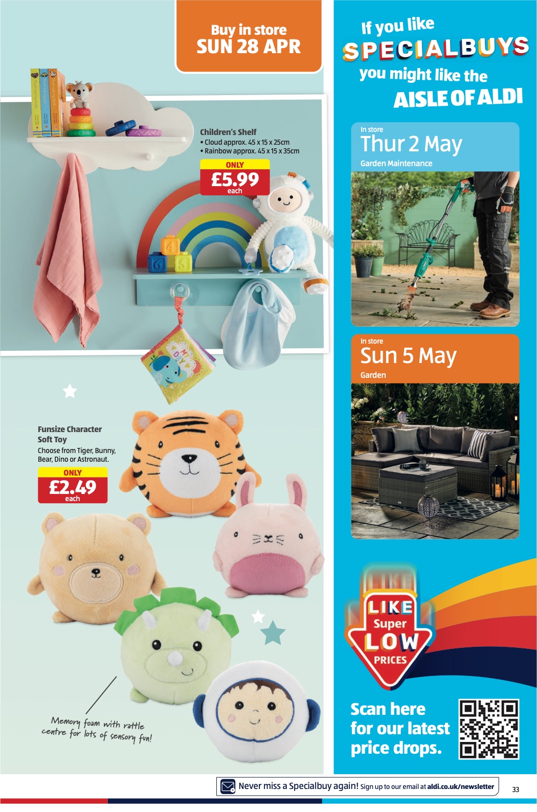 ALDI Leaflet 25 - 28 April 2024 | ALDI Specials | ALDI Offers | UK