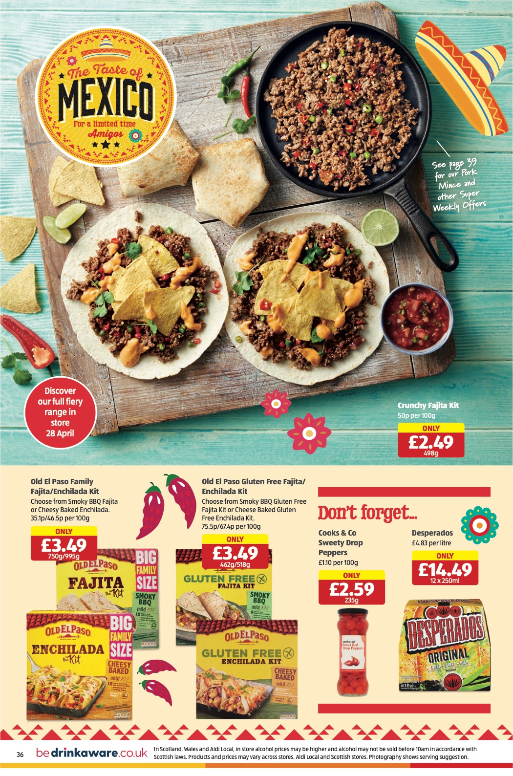 ALDI Leaflet 25 - 28 April 2024 | ALDI Specials | ALDI Offers | UK