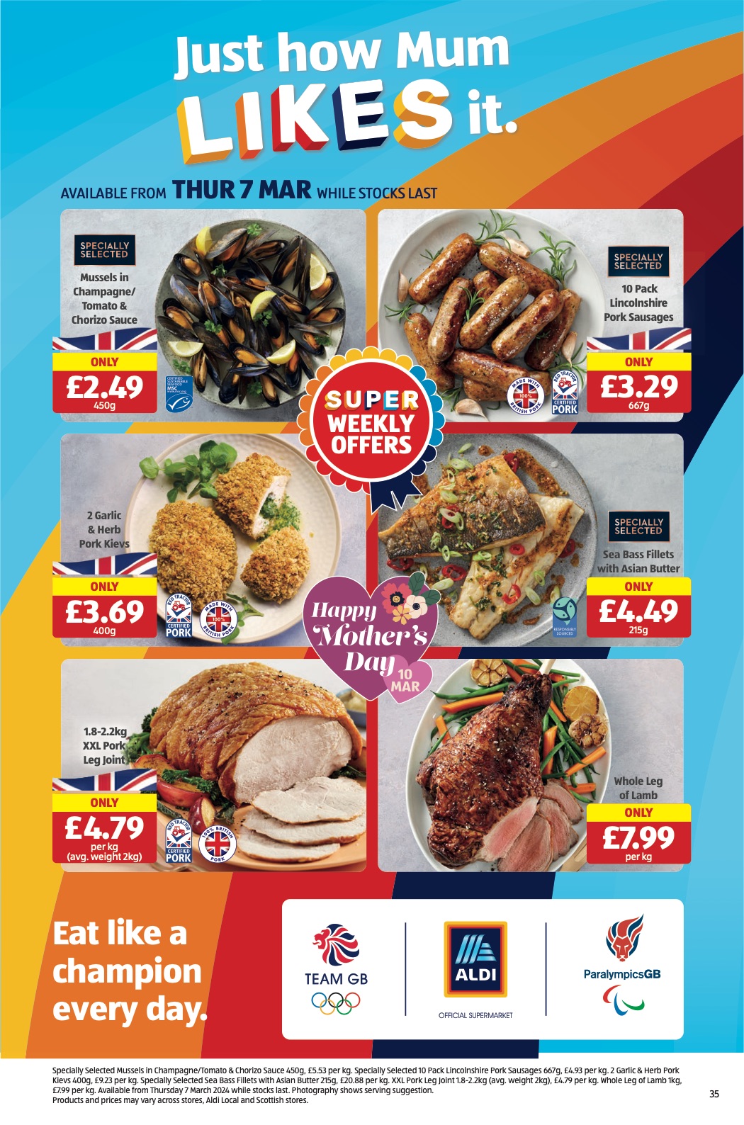 ALDI Leaflet 7 - 10 March 2024 | ALDI Specials | ALDI Offers | Uk
