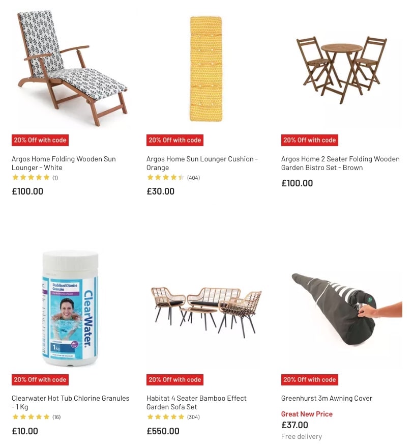 Argos Garden Furniture Sale 2023 New Argos Catalogue 2023