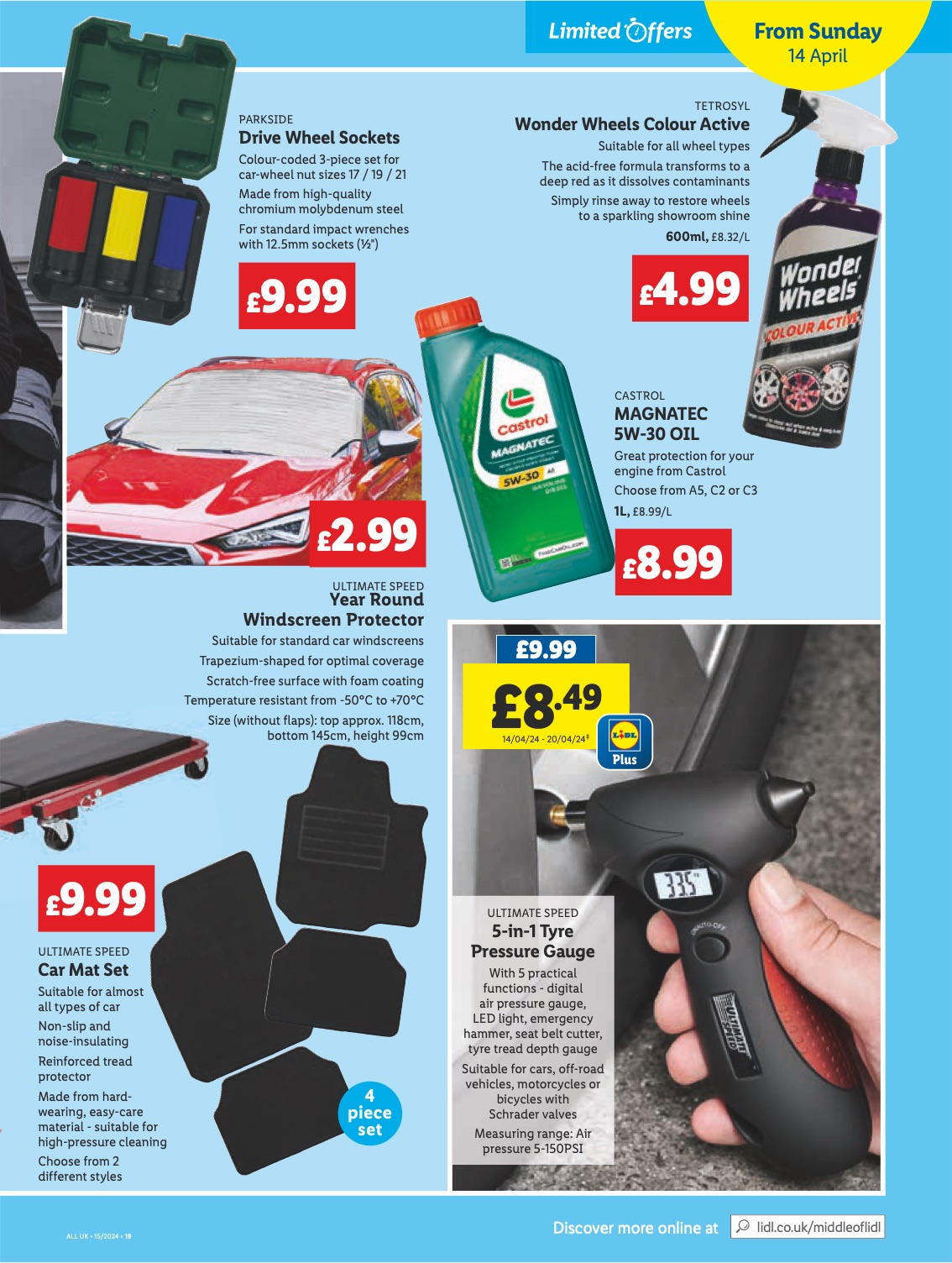 Lidl Offers 11 - 17 April 2024 | Lidl Specials | Lidl Leaflet | Lidl UK